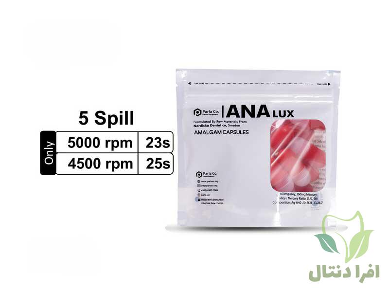 آمالکپ 5 واحدی 50 عددی آنالوکس ANALUX